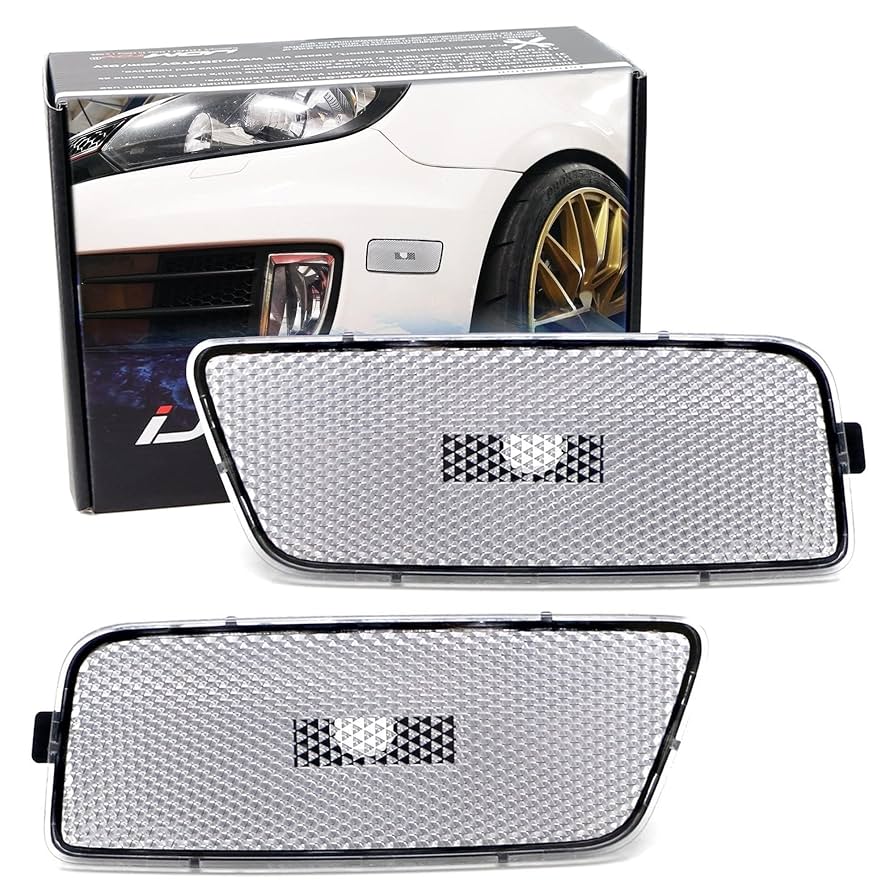 Amazon.com: iJDMTOY Euro Clear/White Lens Front Bumper Side